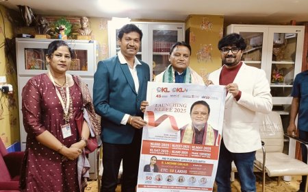 କେଏଲ ବିଶ୍ୱବିଦ୍ୟାଳୟ ଆନୁକୂଲ୍ୟରେ ହେବାକୁ ଥିବା ଇଞ୍ଜିନିୟରିଂ ଅନ୍ଲାଇନ୍ ପ୍ରବେଶିକା ପରୀକ୍ଷା ସମ୍ପର୍କିତ ପୋଷ୍ଟର କୁ ମୁଖ୍ୟମନ୍ତ୍ରୀ ଉନ୍ମୋଚନ କରିଛନ୍ତି।